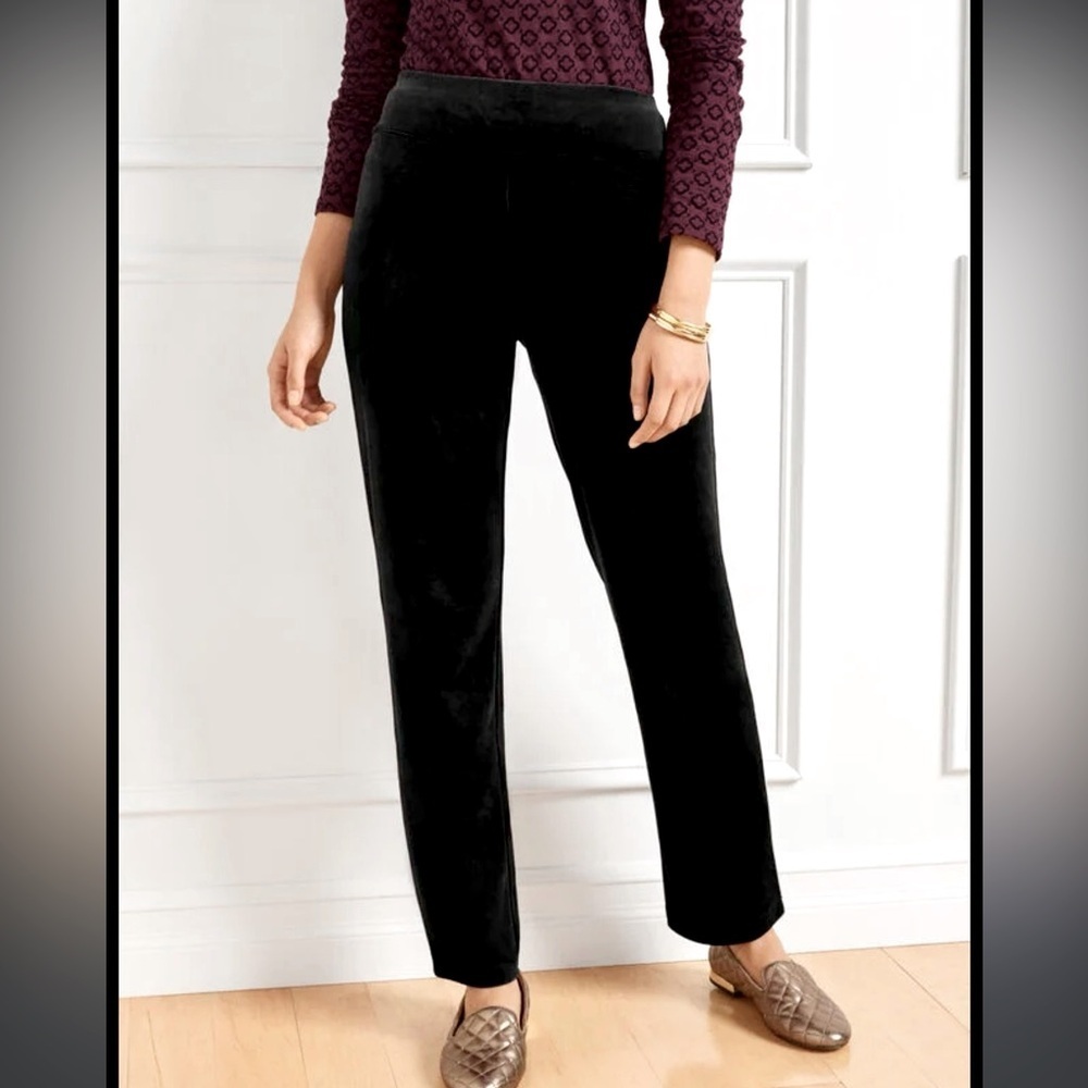 Talbots Velour Pants